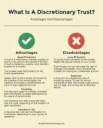 What Is A Discretionary Trust Advantages And Disadvantages Infographic Http Www Assetprotectionpacka Budgeting Money Setting Up A Trust Estate Planning