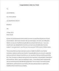 A question email sample 3: 11 Sample Congratulation Letters Writing Letters Formats Examples