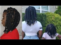 Edgy bob black hair weave. Diy Brazilian Wool Hair Yarn Twist Bob With Rubber Band Tutorial On Natural 4c Hair 2020 Youtube Twist Braid Hairstyles Brazilian Wool Hairstyles Hair Yarn