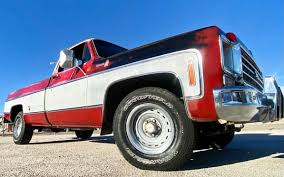 Image result for Crimson Red 1975 Chevy Truck