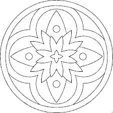 Während mandalas zum ausmalen ausgemalt werden, sollten zum zeitpunkt der erstellung farben des inneren moments des eigens reflektieren. Malvorlage Mandala Einfach Coloring And Malvorlagan