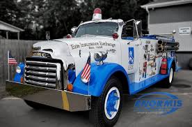 Image result for Erie Blue 1955 Truck