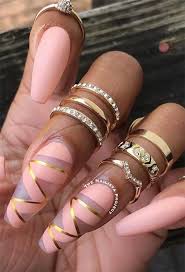 Coffin nails | 21 nail designs for the hottest trend in 2020. Matte Rose Gold Red Coffin Nails Matte