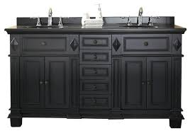 Maybe you would like to learn more about one of these? Milan Bathroom Vanity Set With Black Granite Vanity Top And White Sink Traditional Bathroom Vanities And Sink Consoles By Bathselect Houzz