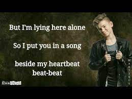 Marcus Martinus Heartbeat Lyrics Youtube Marcus Martinus In A Heartbeat Lyrics