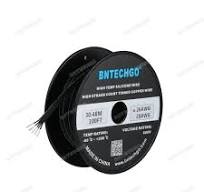 BNTECHGO 26 Gauge Silicone Ribbon Cable Copper Wire 5P Flat Cable, 26 AWG Flexible Soft Silicone Rubber Parallel Wire, Stranded Tinned Copper Wire, 5 ...