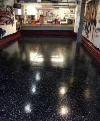 Acrylic latex paint is moisture resistant and is the most popular type of paint for garage floors. Awesome Epoxy Garage Flooring Garage Floor Epoxy Garage Floor Coatings Garage Flooring Options
