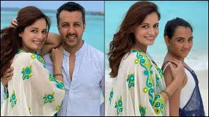 On weekends, i enjoy staying in and inviting friends over. Dia Mirza A Beach Beauty
