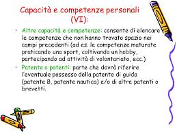 Curriculum Vitae E Colloquio Di Selezione Ppt Scaricare