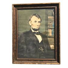 Antique Print of Abraham Lincoln by Thomas Hamilton Crawford