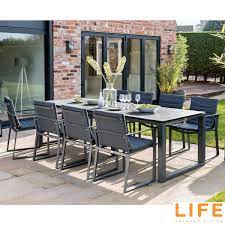 The best garden furniture for your outdoor space. Life Outdoor Living Kiama 9 Piece Dining Set Costco Uk