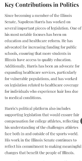 Napoleon Harris as Senator