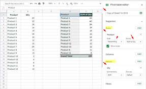 How To Filter Top 10 Items In Google Sheets Pivot Table