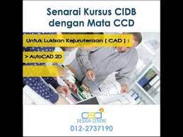 Masih belum terlambat untuk anda menyertai program kursus cidb pada tahun ini. Kursus Dengan Mata Ccd Cidb Courses With Cidb Ccd Points Youtube