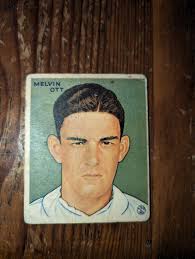 1933 Goudey #127 Melvin Ott Card