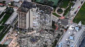 In miami ist ein zwölfstöckiges hochhaus eingestürzt unglück in urlaubsparadies: 9fyiqck405ts1m