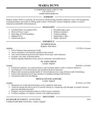 Finance Resume Samples Resume Format