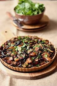 Tarte Aux Champignons Carottes Et Noisettes Recette Recettes De Cuisine Recette Tarte Aux Champignons
