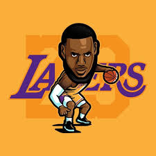 In honor of mamba day on 8/24 in 2020, nike released a new colorway of the kobe v protro with the kobe v protro lakers. Lakers Logo Png Lebron James Cartoon Tapete 1080x1080 Wallpapertip