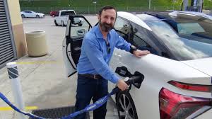The toyota fchv is a current hybrid hydrogen fuel cell vehicle development programme of the toyota motor corporation, which was leased to a limited number of drivers in the united states and japan beginning in 2002. Fueling Up The Toyota Mirai With Hydrogen New Fuel Cell Vehicle Youtube