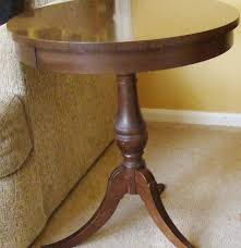 Vintage Mersman Round Side Table Round Side Table Side Table Table