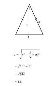 Gambar segitiganya bisa dilihat caranya masih sama dengan soal pertama. Rumus Segitiga Luas Keliling Dan Contoh Soal Pembahasannya