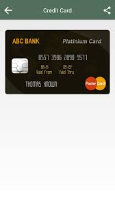 Today, you see that most of stores have credit card option, including online marketplace. Fake Credit Card Maker For Android Apk Download