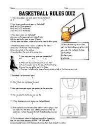 Flexibility is enhanced by the daily performance of? Basketball Quiz With Answers Basketball Quiz Physical Education Lesson Plans Health And Physical Education