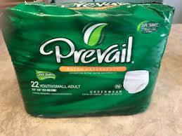 Details About Prevail Extra Underwear Diaper Youth Small Adult Pull On Pack Of 22