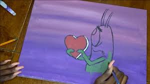 Image result for plankton holding heart meme. Acrylic Painting Plankton Meme Youtube