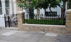 Front Yard Patio Landscaping Pictures With Wrought Iron Fencing Of Landscaping From Rails And Gat Victorian Front Garden Front Yard Fence Garden Railings