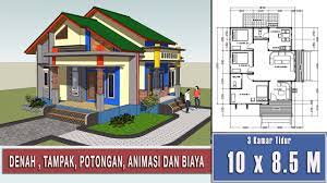 Dimana desain rumah ini memiliki salah satu unsur unik yang jarang ditemukan di ketiga, desain rumah minimalis 2 lantai modern sederhana berfasad unik. Rumah Minimalis Paling Cocok Dipedesaan 2 Teras Masuk 3 Kamar Tidur Youtube