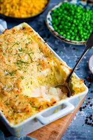 And the great thing is, you can fill your pie with anything you want. Creamy Fish Pie With Cheesy Mash Nicky S Kitchen Sanctuary