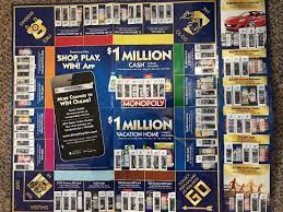 Here's where to buy the hallmark channel monopoly game! 103 Pieces For Albertsons Jewel Monopoly Board Almost Full With 103 Pieces 1917334728