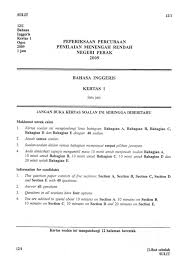 Soalan percubaan spm tahun 2011 percubaan spm pahang 2011 bahasa melayu q&a english / bi q&a mathematics q&a additional mathematics q&a sejarah q&a chemistry q&a physics q&a biology q&a science q&a p. Sbp Trials 2009 Bahasa Malaysia Paper 1 2 Answers Bank Soalan Sp