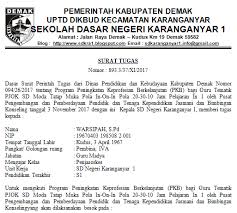 Belajaroffice.com media belajar bersama tutorial ms office lengkap meliputi : Download Contoh Surat Tugas Kegiatan Pkb Pengembangan Keprofesian Berkelanjutan Sidapodikdas