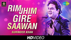 Rim Jhim Gire Sawan Surinder Khan Cover Version Old Is Gold Hd Video Youtube