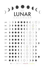 Printable Moon Phase Calendar For August And September 2018