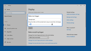 Change The Size Of Text In Windows