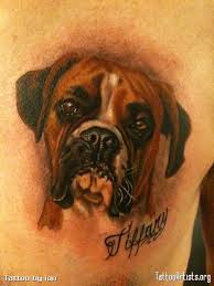 Black and white boxer dog tattoos. The 21 Best Boxer Tattoo Designs In The World The Paws