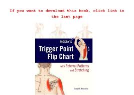 Free_ Mosby S Trigger Point Flip Chart With Referral