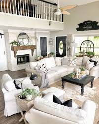 Living Room Inspiration Ideas For A Sectional Couch Farm House Living Room Farmhouse Decor Living Room Living Room Inspiration