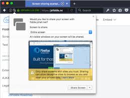 Get firefox for windows, macos, linux, android and ios today! Share Browser Windows Or Your Screen With Sites You Trust Firefox Help