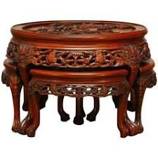 Antique Asian Art And Furniture Tea Table Design Coffee Table With Seating Carved Table