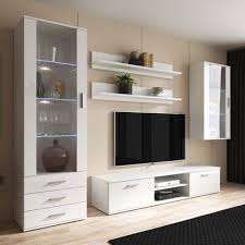 Orren Ellis Sabala 6 Modern Wall Unit Entertainment Centre With 16 Colour Led Lights Wayfair Ca In 2020 Living Room Tv Unit Designs Home Room Design Tv Room Design