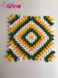 Kolay Ve Kullanisli Kare Lif Yapimi 2 1 Baby Knitting Patterns Tig Isi Semasi Tig Motifleri