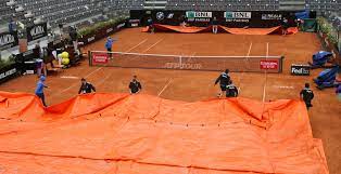 Tennis fans down under can watch djokovic vs tsitsipas free courtesy of channel 9. Match Postponed Novak Djokovic Saved By The Rain As Stefanos Tsitsipas Takes Control At Italian Open Greek City Times