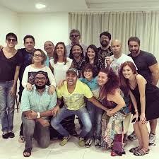 With edmilson filho, igor jansen, falcão, fafy siqueira. Juh R Souza Pre Estreia Do Filme O Shaolin Do Sertao