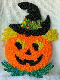 A Unique Halloween And Christmas Decoration Melted Popcorn Plastic Vintage Halloween Crafts Halloween Crafts Popcorn Decorations