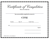 Whether you need a certificate for your employer, state organization, or simply want to be. Free Printable Cpr Certification Training Award Certificates